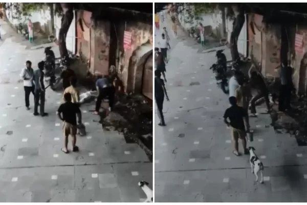 Delhi news: प्रसाद को लेकर हुआ विवाद, कालकाजी मंदिर के सेवादार की पीट-पीटकर हत्या, फुटेज आया सामने